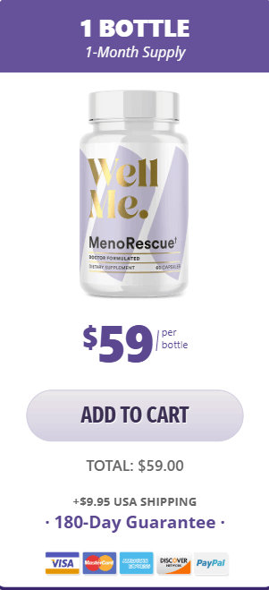 MenoRescue 1 bottle price